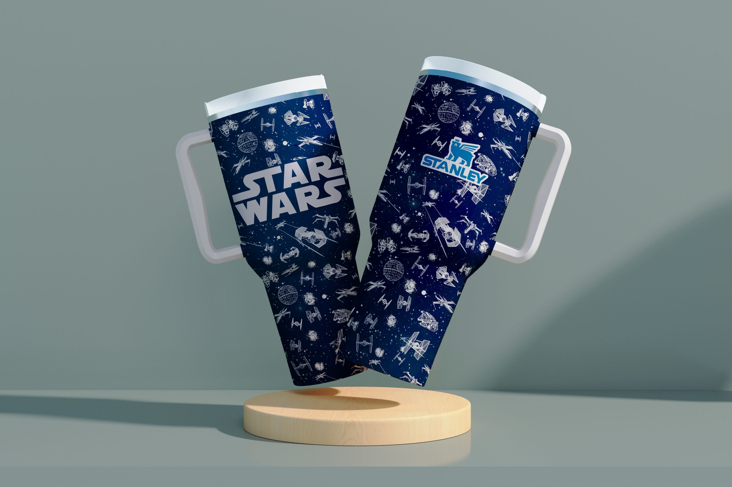 Star Wars Spaceship Stanley Tumbler 1 Star Wars Spaceship Stanley Tumbler