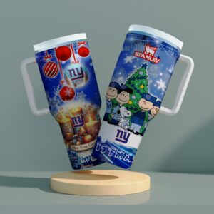 New York Giants x Snoopy Christmas Stanley Tumbler 2025 – Limited Holiday Edition