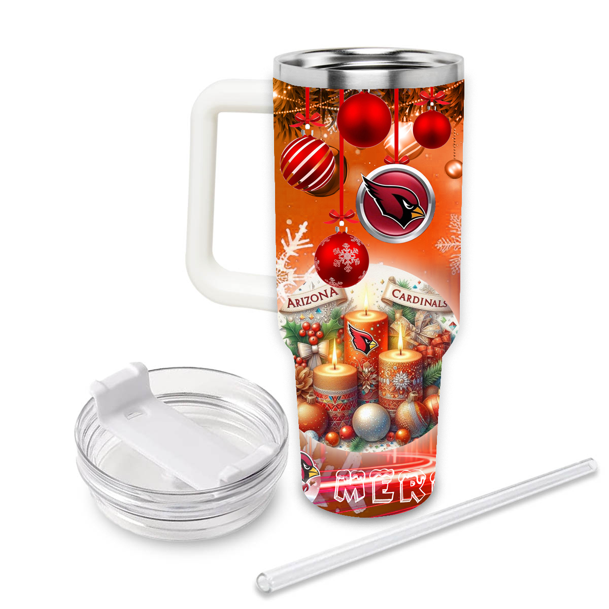 Arizona Cardinals x Snoopy Christmas Stanley Tumbler 2025 – Limited Holiday Edition 3 Arizona Cardinals x Snoopy Christmas Stanley Tumbler 2025 – Limited Holiday Edition - Image 3