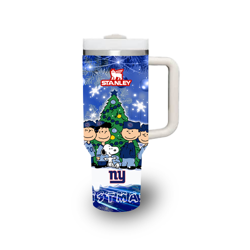 New York Giants x Snoopy Christmas Stanley Tumbler 2025 – Limited Holiday Edition 4 New York Giants x Snoopy Christmas Stanley Tumbler 2025 – Limited Holiday Edition - Image 4