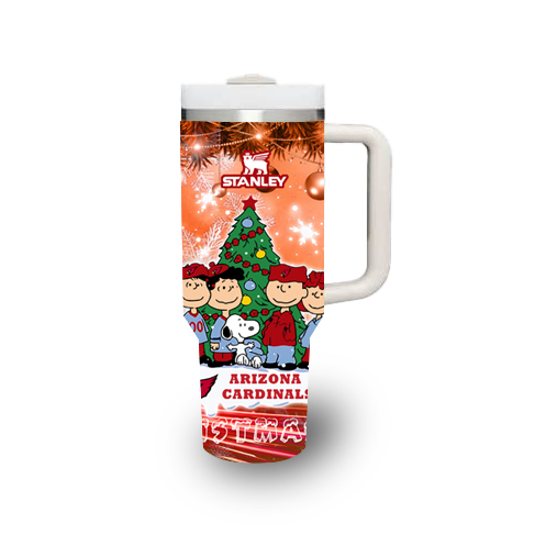 Arizona Cardinals x Snoopy Christmas Stanley Tumbler 2025 – Limited Holiday Edition 4 Arizona Cardinals x Snoopy Christmas Stanley Tumbler 2025 – Limited Holiday Edition - Image 4