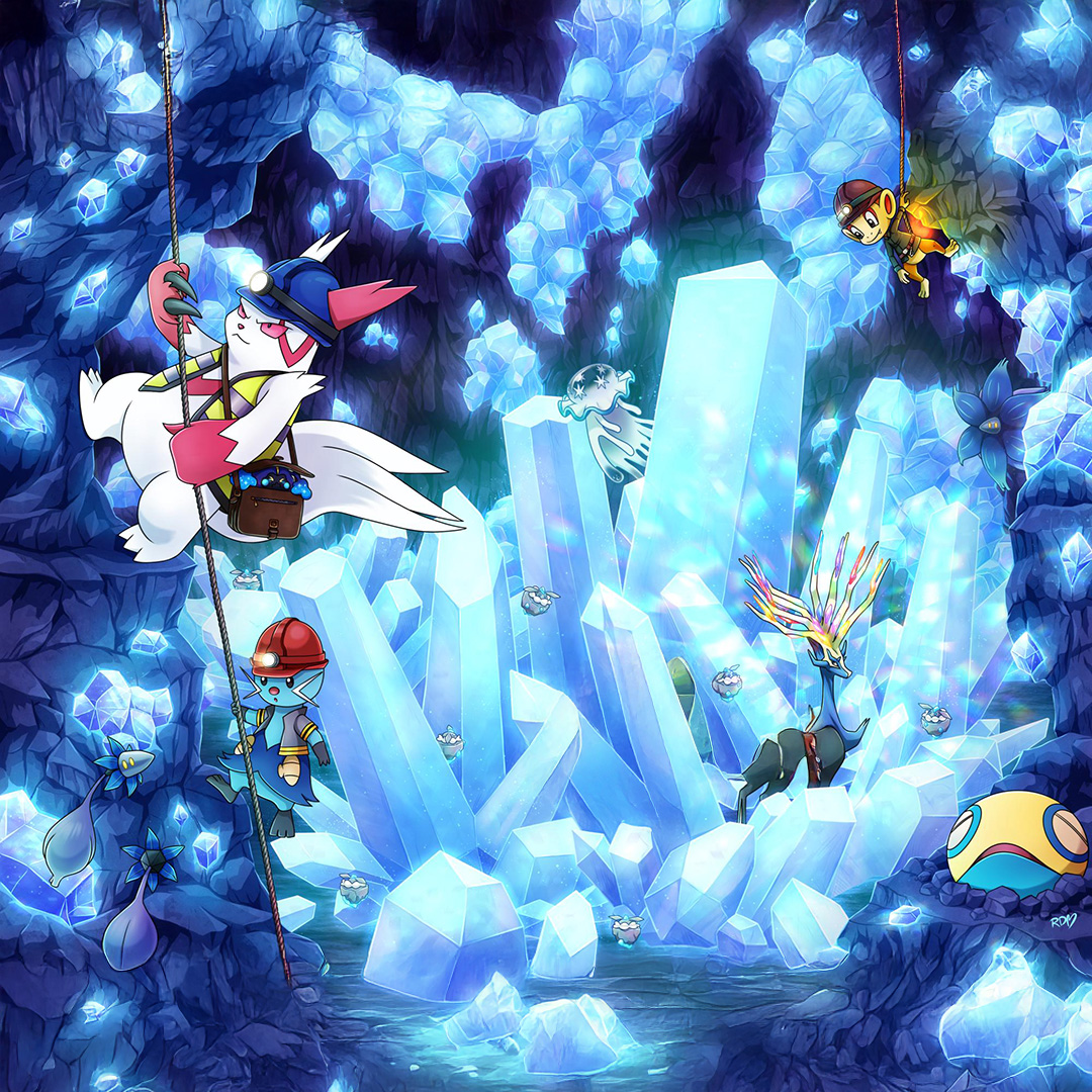 2026 Poke Wall Calendar – Anime Creature Artwork 5 2026 Poke Wall Calendar – Anime Creature Artwork - Image 5