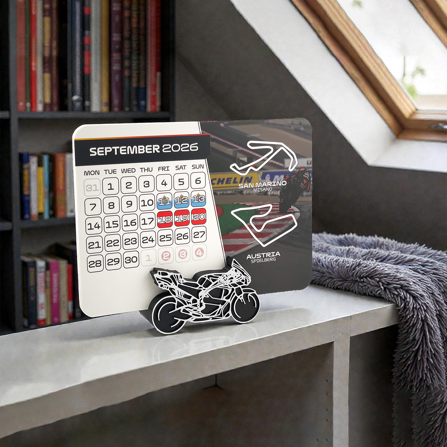 MotoGP 2026 Desktop Calendar – Race Schedule 6 MotoGP 2026 Desktop Calendar – Race Schedule - Image 6