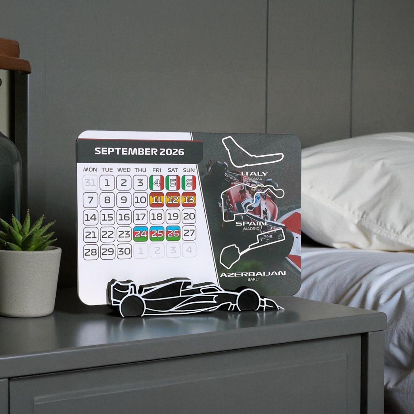 F1 2026 Desktop Calendar – Formula 1 Race Schedule 7 F1 2026 Desktop Calendar – Formula 1 Race Schedule - Image 7