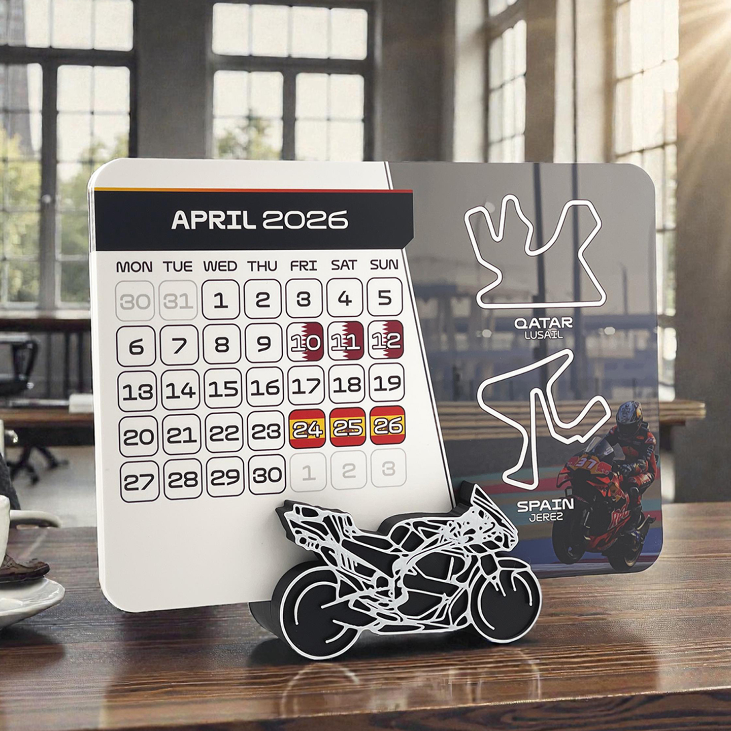 MotoGP 2026 Desktop Calendar – Race Schedule 9 MotoGP 2026 Desktop Calendar – Race Schedule - Image 9