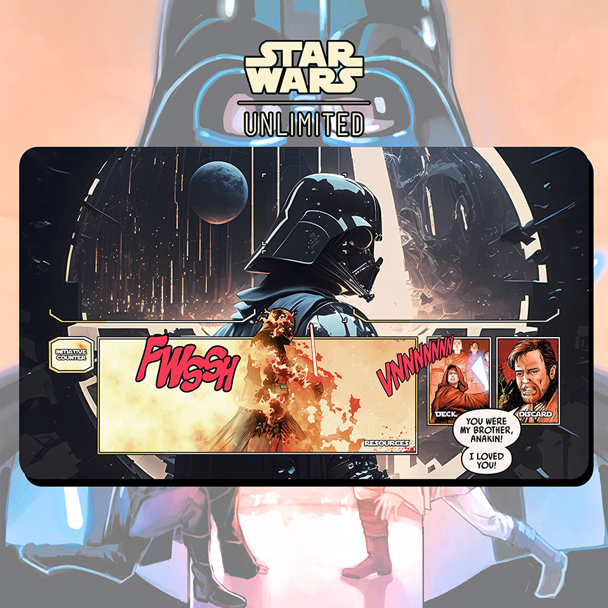 Playmat TCG Star Wars Unlimited Darth Vader 1 Playmat TCG Star Wars Unlimited Darth Vader