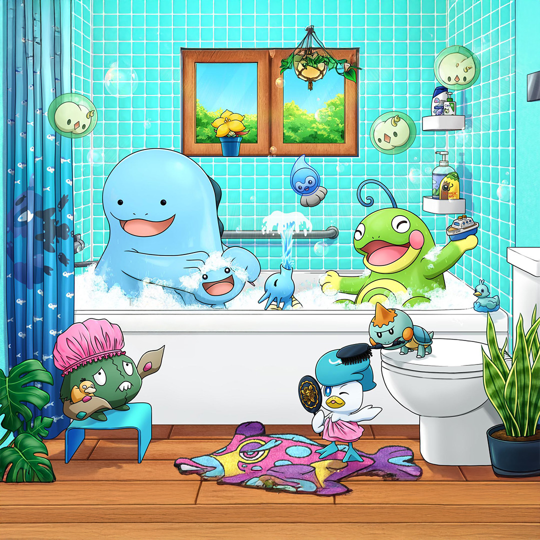 2026 Poke Wall Calendar – Anime Creature Artwork 8 2026 Poke Wall Calendar – Anime Creature Artwork - Image 8