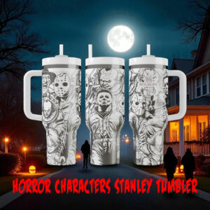 Horror Characters 40oz Stanley Tumbler