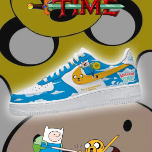 Adventure Time Finn and Jack Air Force 1 Shoes Sneakers