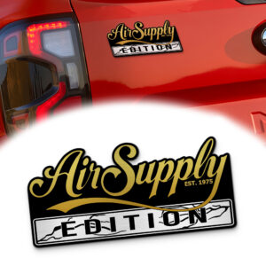 Air Supply Edition Custom Acrylic Car Emblem Version 1