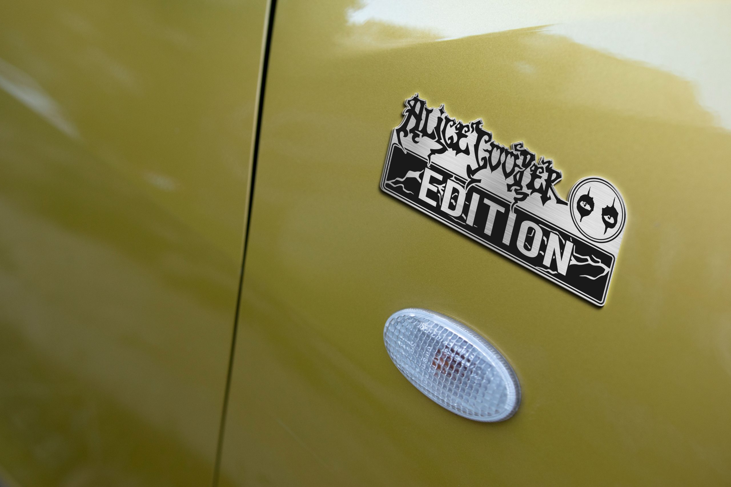 Alice Cooper Edition Laser Engraved Car Name Emblem 4 Alice Cooper Edition Laser Engraved Car Name Emblem - Image 4