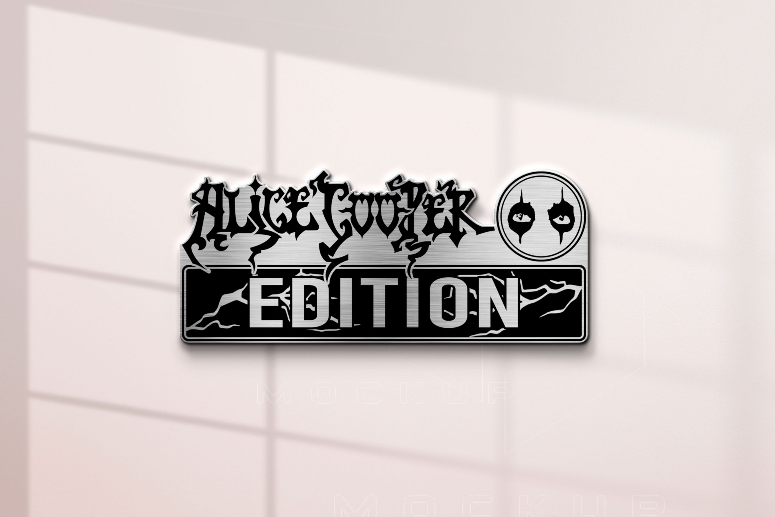 Alice Cooper Edition Laser Engraved Car Name Emblem 2 Alice Cooper Edition Laser Engraved Car Name Emblem - Image 2