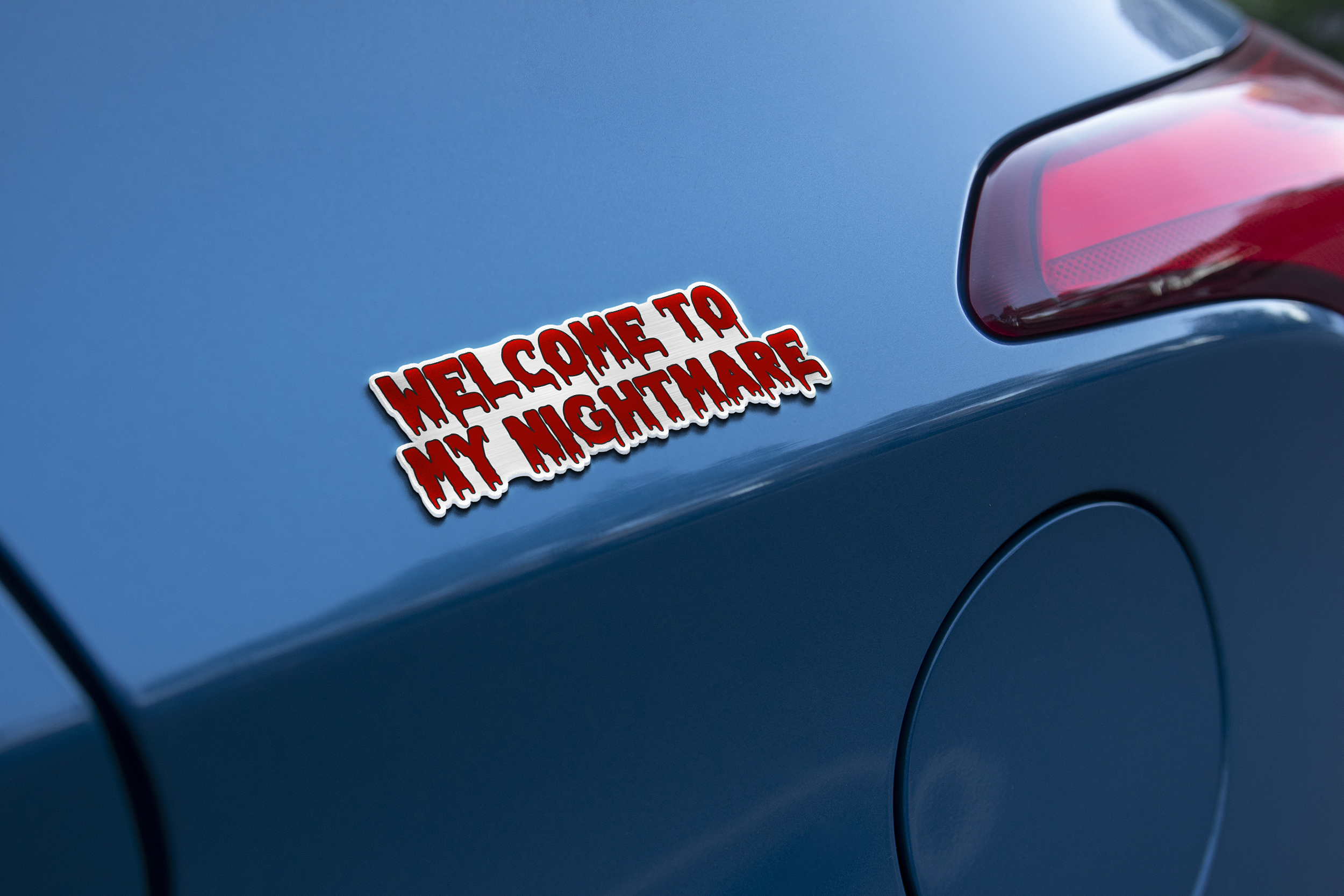 Alice Cooper Iconic Quote Edition Laser Engraved Car Emblem 4 Alice Cooper Iconic Quote Edition Laser Engraved Car Emblem - Image 4