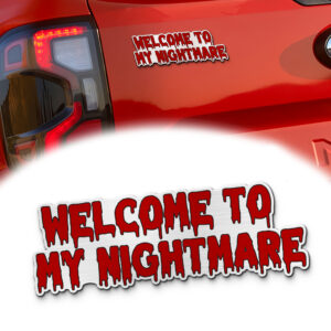 Alice Cooper Iconic Quote Edition Laser Engraved Car Emblem