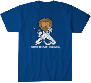 Andrei Vasilevskiy Big Cat Guy T-Shirt