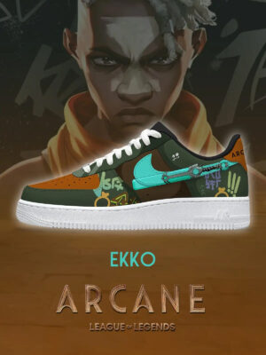 Arcane Ekko Air Force 1 Shoes Sneakers