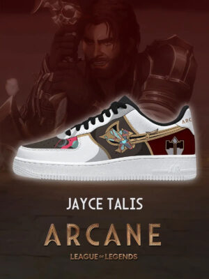 Arcane Jayce Talis Air Force 1 Shoes Sneakers