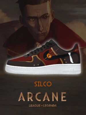 Arcane Silco Air Force 1 Shoes Sneakers