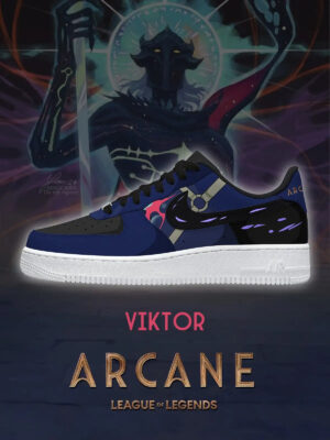 Arcane Viktor Air Force 1 Shoes Sneakers