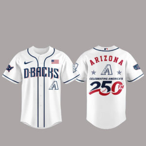 Arizona Diamondbacks America 250th Anniversary Of USA 2026 Baseball Jersey