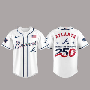 Atlanta Braves America 250th Anniversary Of USA 2026 Baseball Jersey