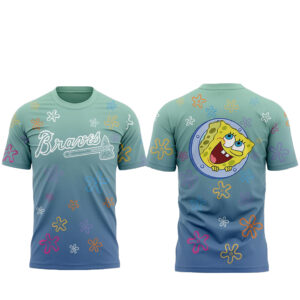 Atlanta Braves Spongebob Squarepants Night 2026 T-Shirt