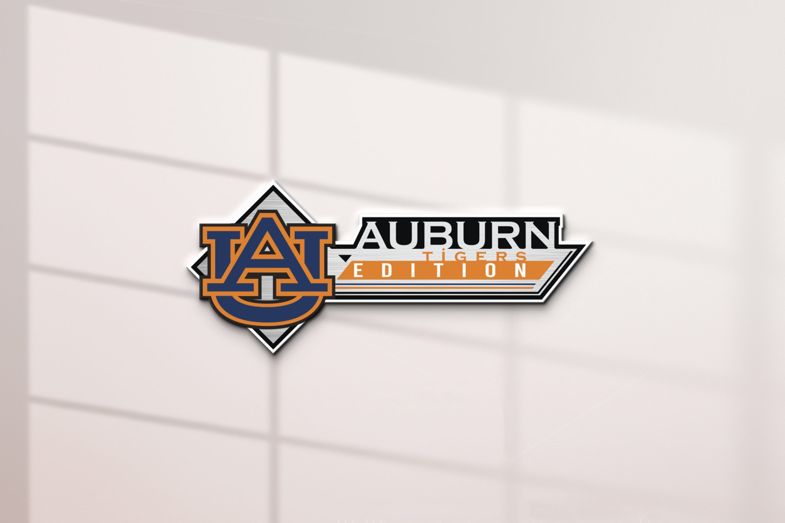 Auburn Tigers Edition Acrylic Car Emblem 2 Auburn Tigers Edition Acrylic Car Emblem - Image 2