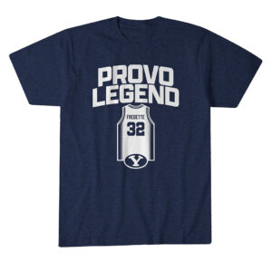 BYU Basketball Jimmer Fredette Provo Legend T-Shirt