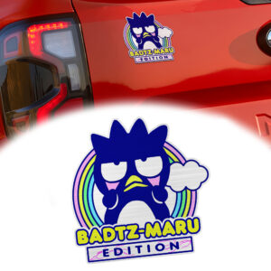 Badtz Maru Edition Laser Engraved Car Name Emblem