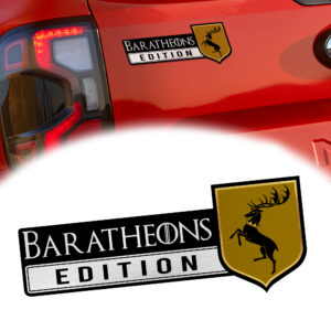House Baratheons Edition Engraved Car Emblem