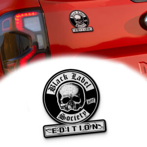 Black Label Society Edition Laser Engraved Car Emblem
