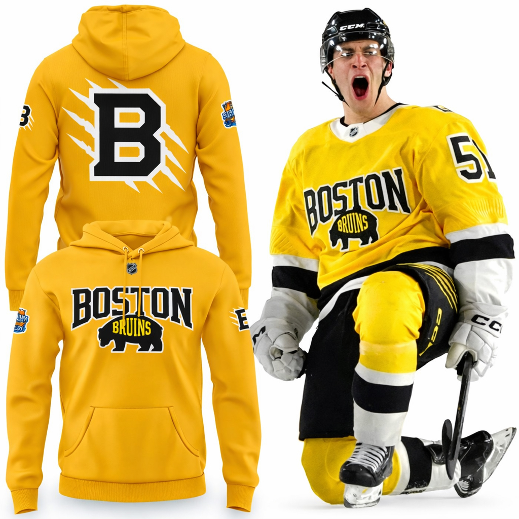 Boston Bruins 2026 Outdoor Game Hoodie 1 Boston Bruins 2026 Outdoor Game Hoodie