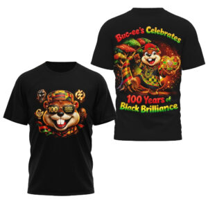 Buc-ee’s Celebrating Black History Month 100 Years of Black T-Shirt