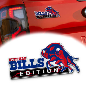 Buffalo Bills Edition Inspired Laser Engraved Car Emblem Version 1