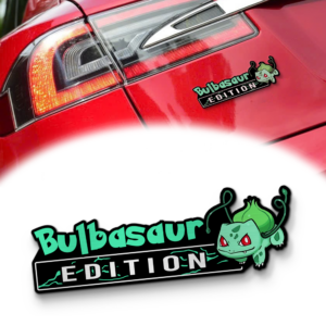 Bulbasaur Edition Laser Engraved Car Emblem