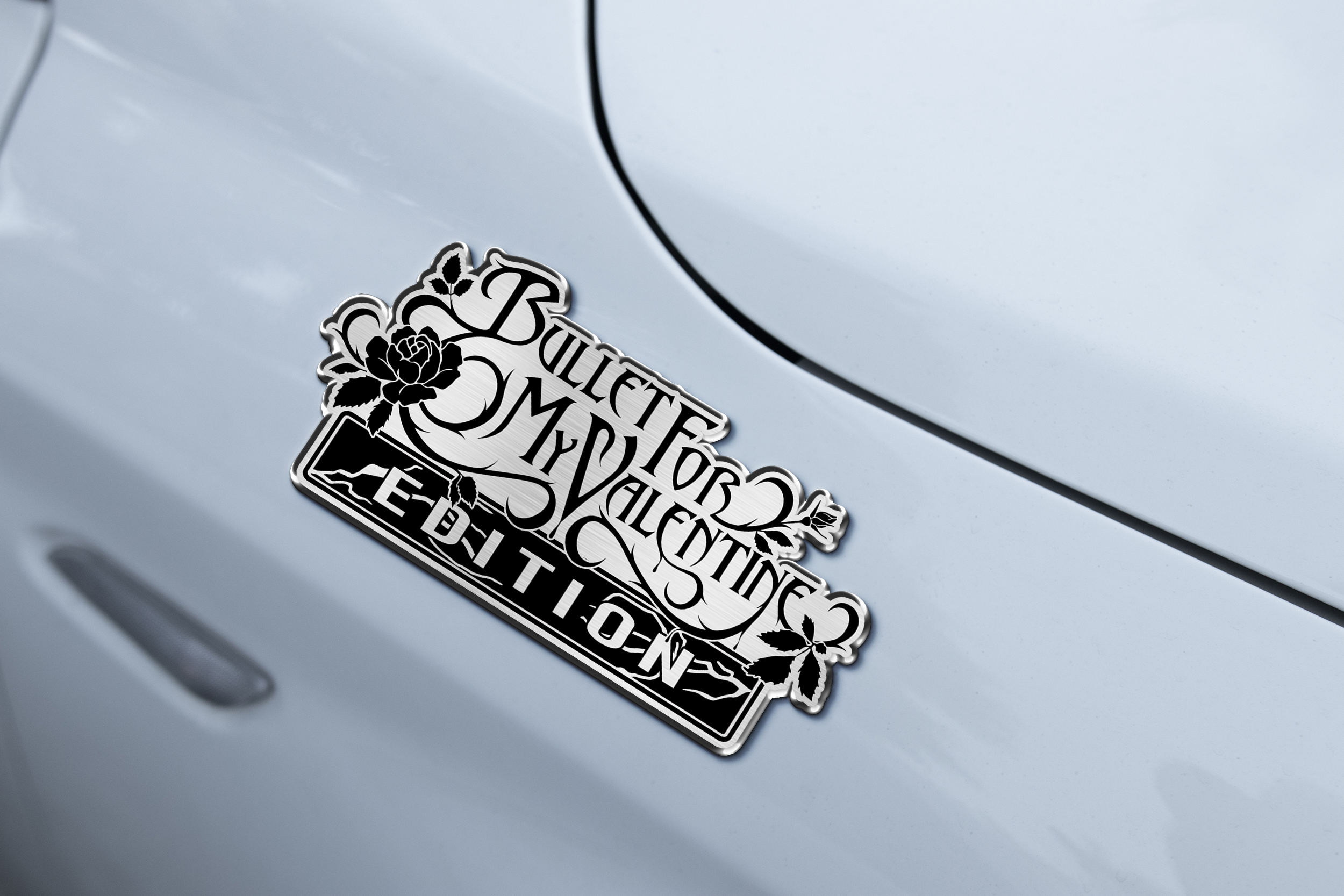 Bullet for my Valentine Laser Engraved Car Emblem Version 1 6 Bullet for my Valentine Laser Engraved Car Emblem Version 1 - Image 6