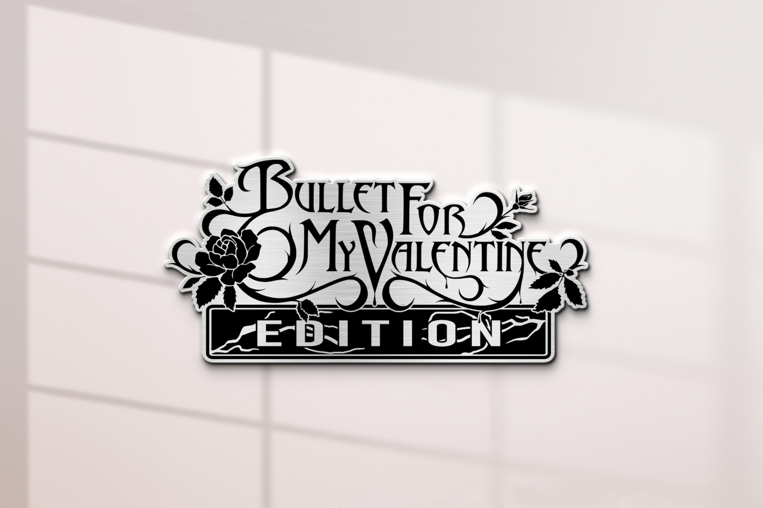 Bullet for my Valentine Laser Engraved Car Emblem Version 1 2 Bullet for my Valentine Laser Engraved Car Emblem Version 1 - Image 2