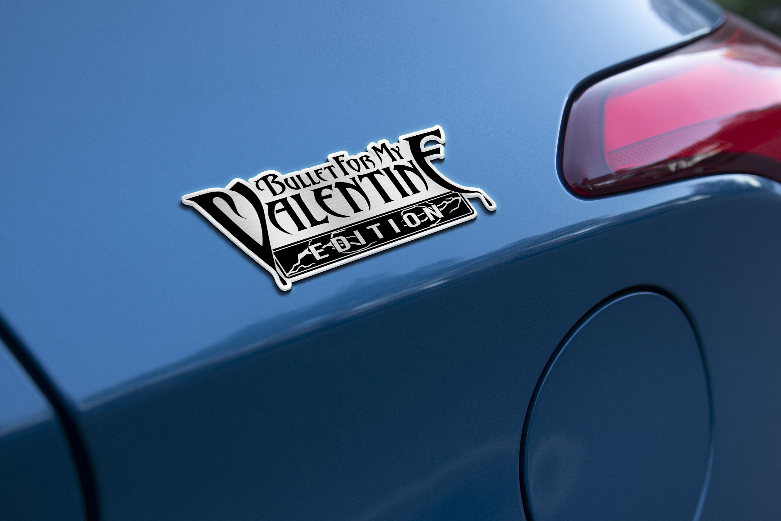 Bullet for my Valentine Laser Engraved Car Emblem Version 2 4 Bullet for my Valentine Laser Engraved Car Emblem Version 2 - Image 4