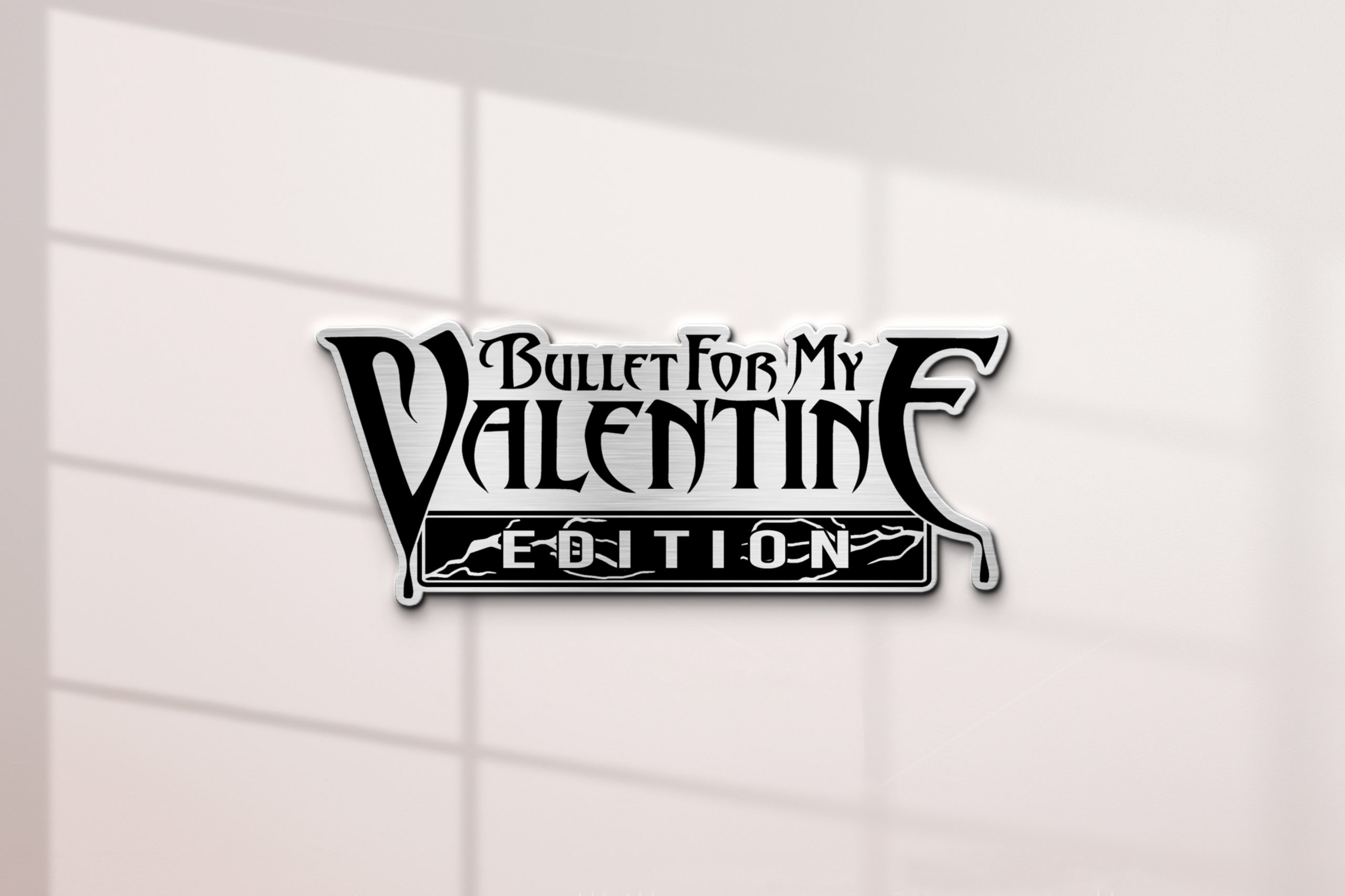 Bullet for my Valentine Laser Engraved Car Emblem Version 2 2 Bullet for my Valentine Laser Engraved Car Emblem Version 2 - Image 2