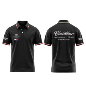 Cadillac Formula 1 Team x Tommy Hilfiger 2026 F1 Polo Shirt
