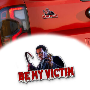 Candyman Signature and Iconic Quote Edition Laser Engraved Car Emblem