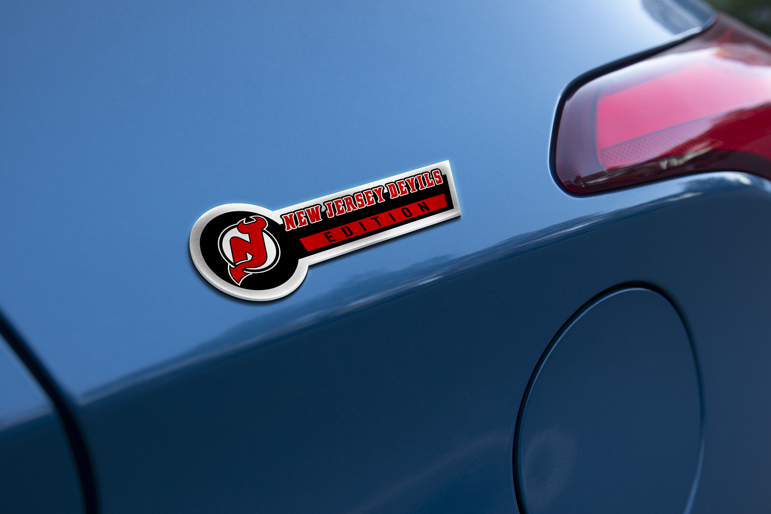 New Jersey Devils Edition Car Emblem 2 New Jersey Devils Edition Car Emblem - Image 2