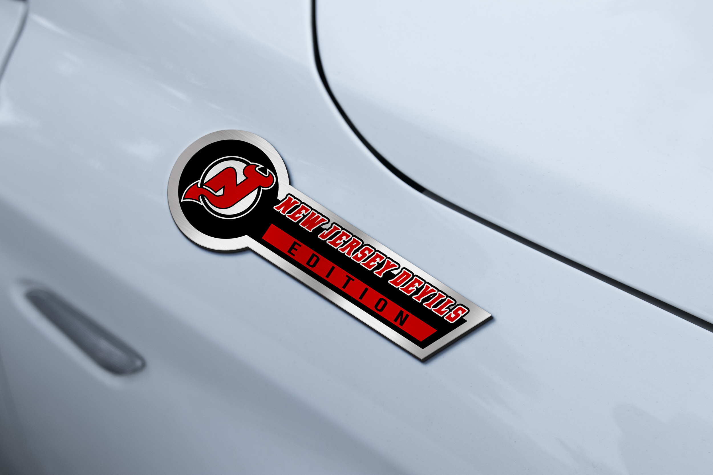 New Jersey Devils Edition Car Emblem 3 New Jersey Devils Edition Car Emblem - Image 3