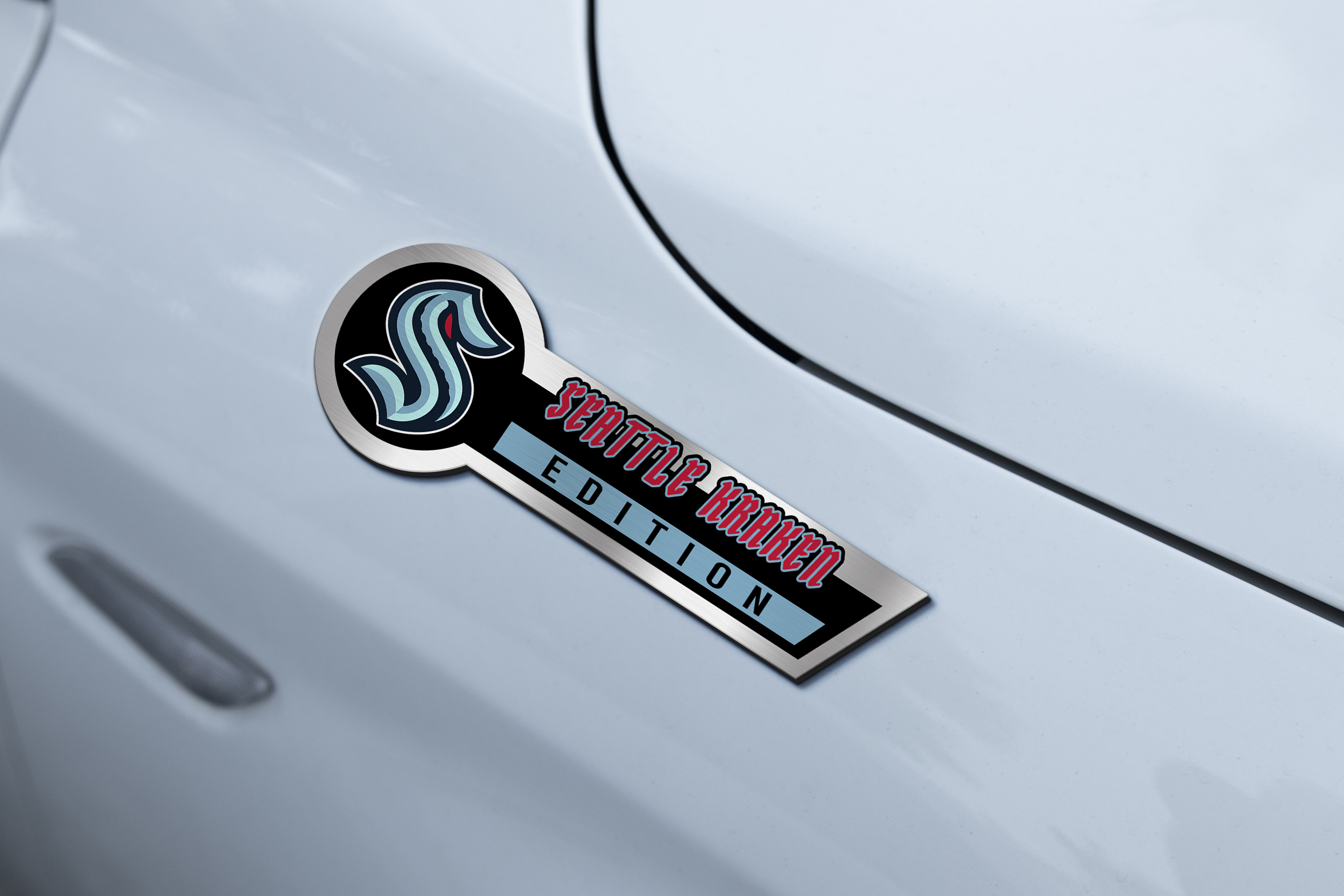 Seattle Kraken Edition Car Emblem 3 Seattle Kraken Edition Car Emblem - Image 3