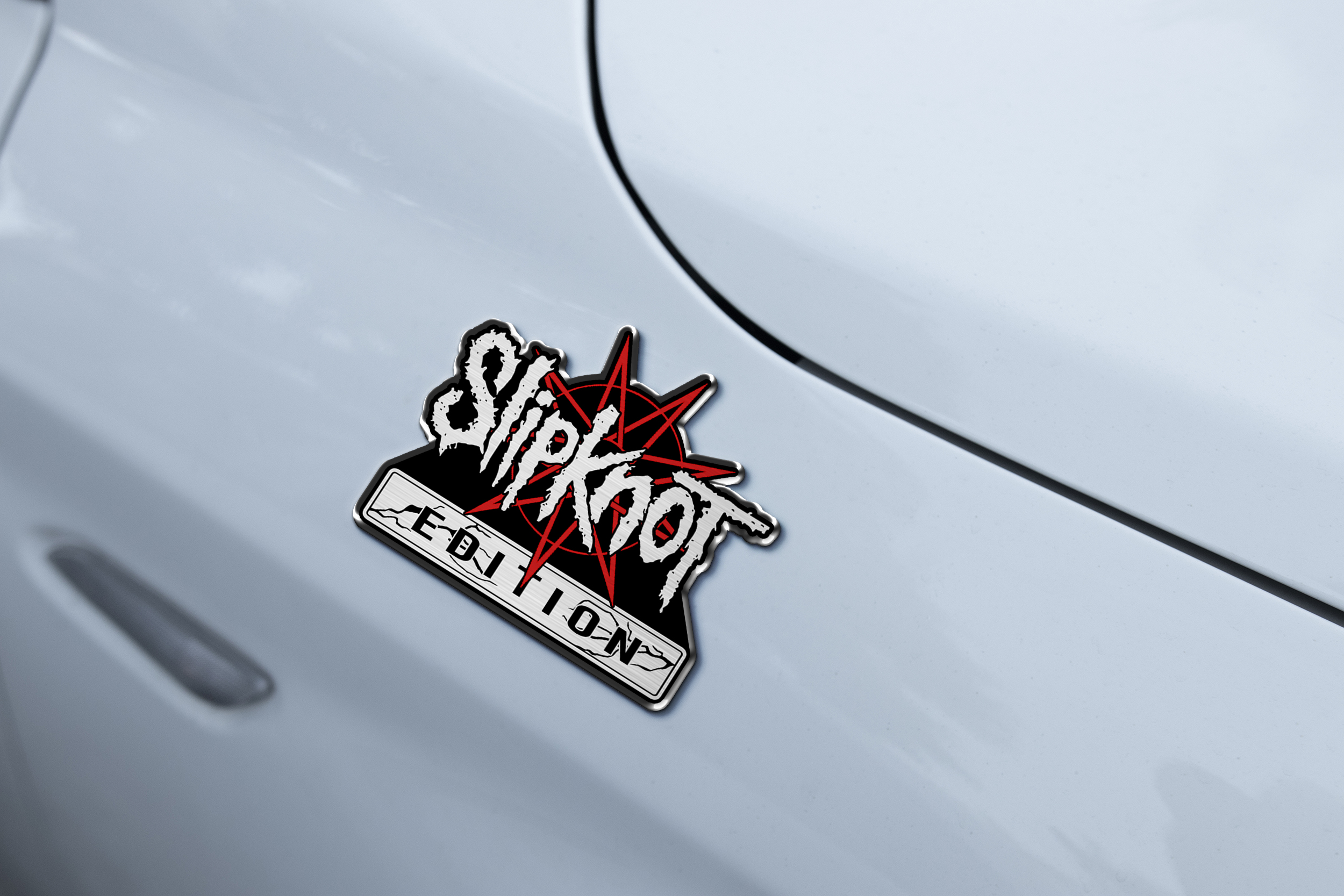 Slipknot Edition Laser Engraved Car Emblem Version 2 3 Slipknot Edition Laser Engraved Car Emblem Version 2 - Image 3