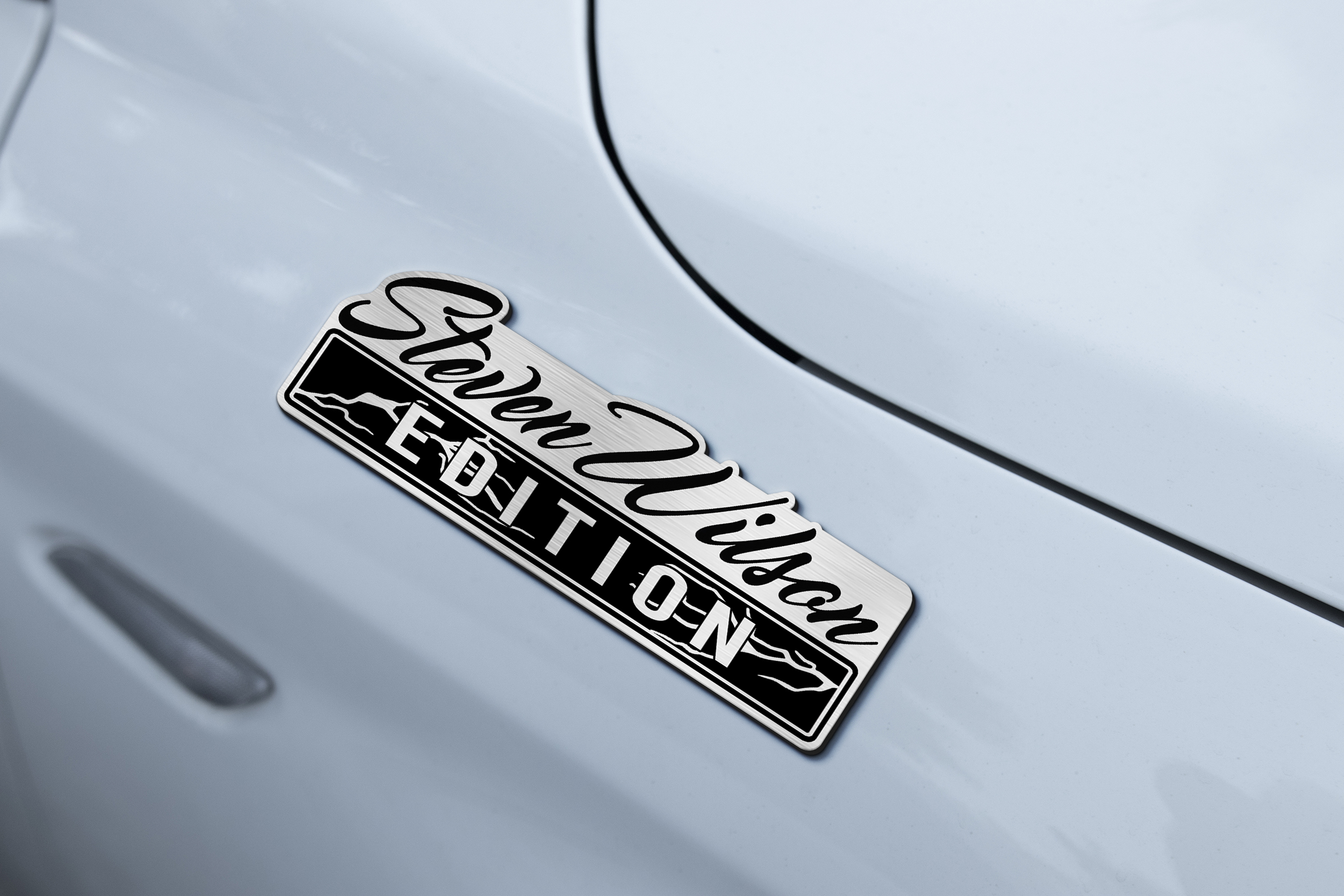 Steven Wilson Edition Car Emblem 3 Steven Wilson Edition Car Emblem - Image 3