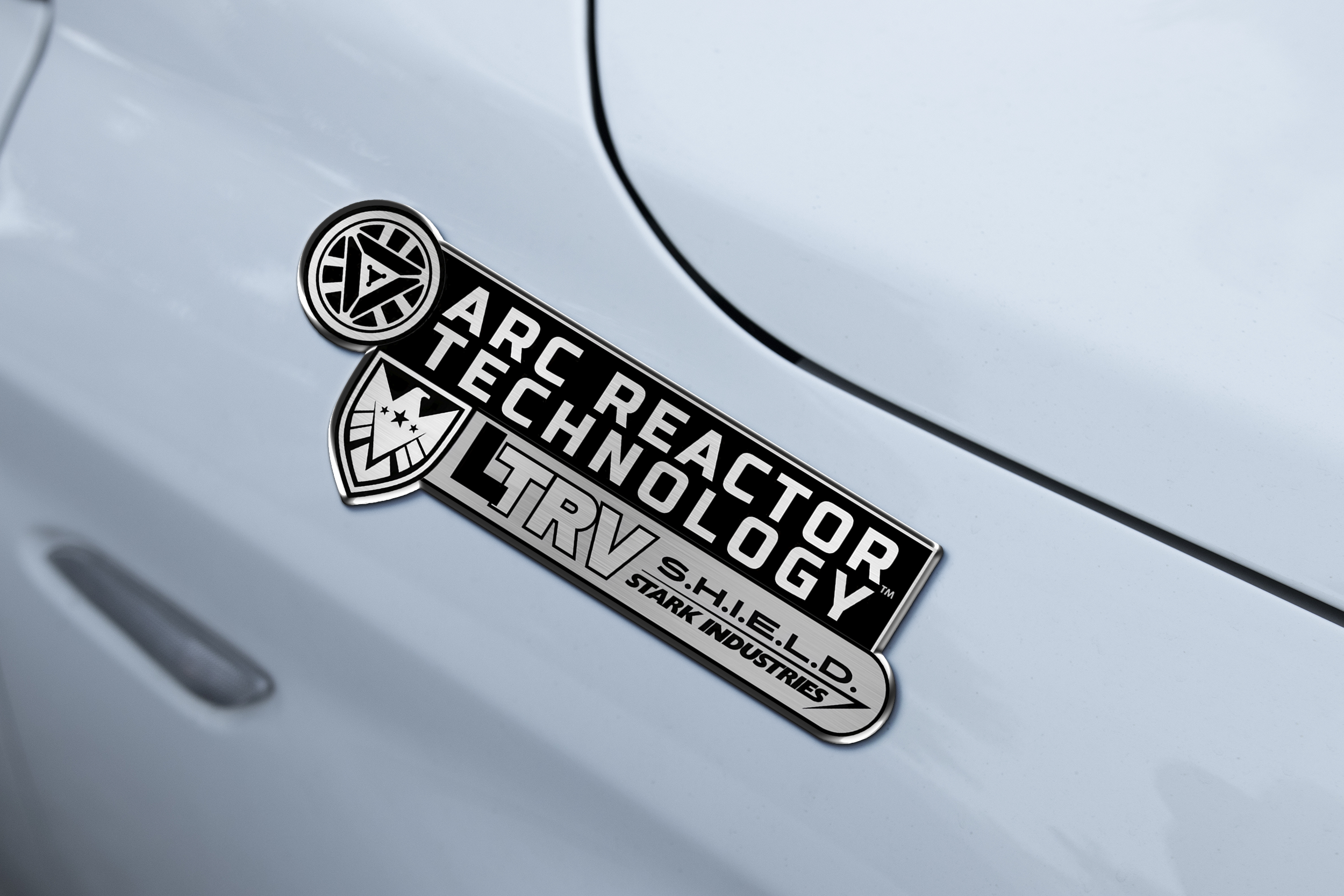 Arc Reactor Technology Laser Engraved Car Emblem 5 Arc Reactor Technology Laser Engraved Car Emblem - Image 5