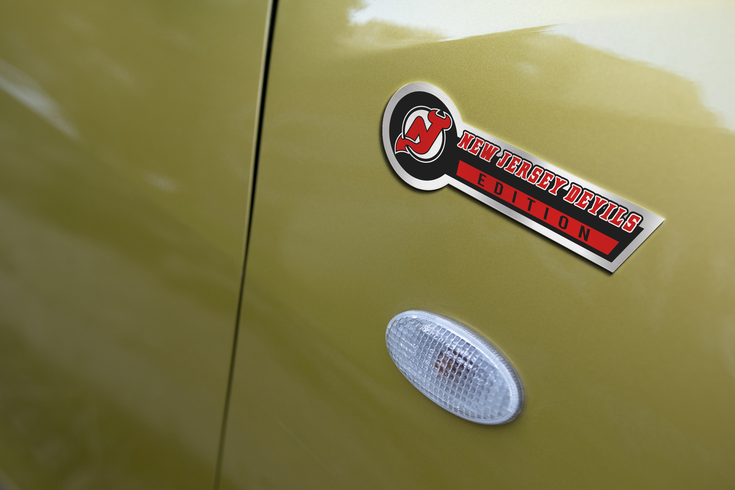 New Jersey Devils Edition Car Emblem 4 New Jersey Devils Edition Car Emblem - Image 4
