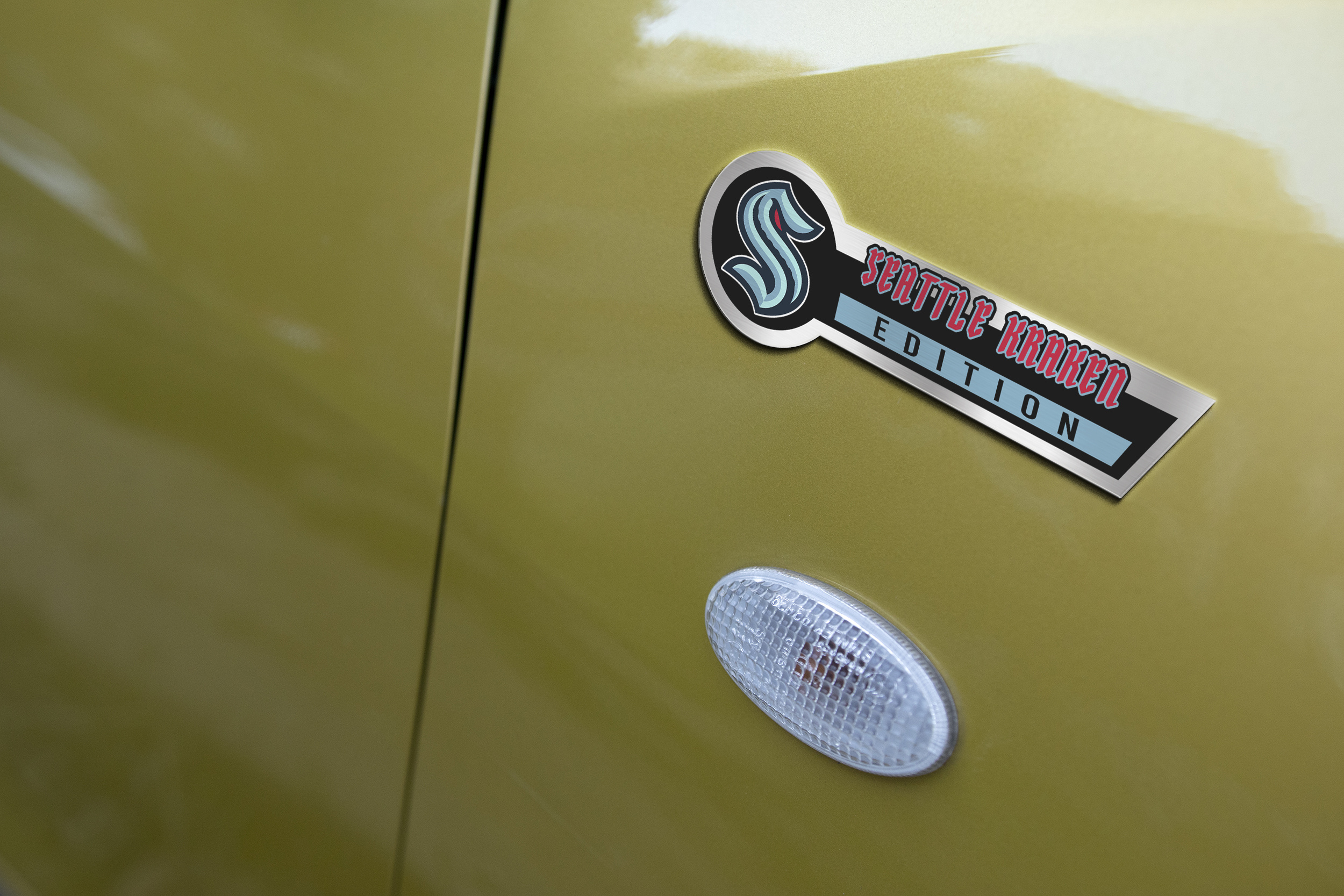 Seattle Kraken Edition Car Emblem 4 Seattle Kraken Edition Car Emblem - Image 4