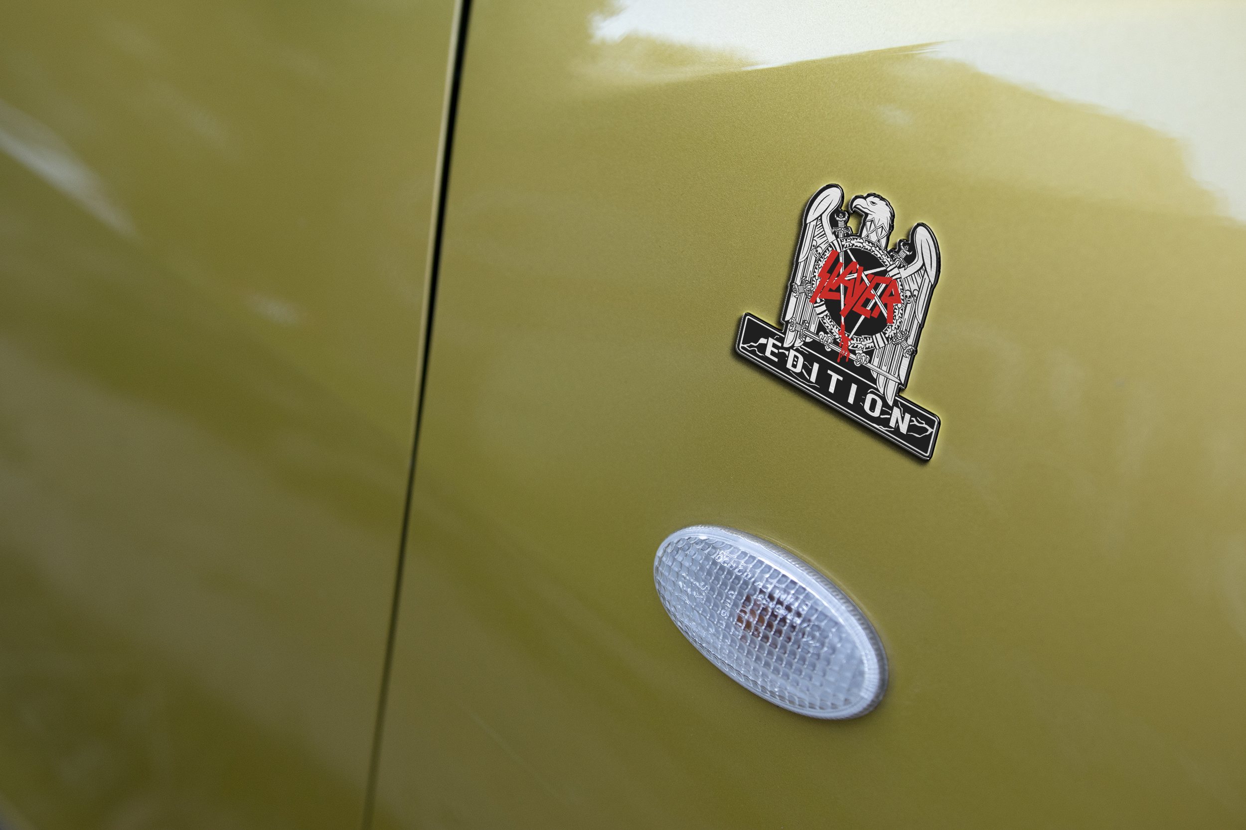 Slayer Edition Laser Engraved Car Emblem Version 3 4 Slayer Edition Laser Engraved Car Emblem Version 3 - Image 4